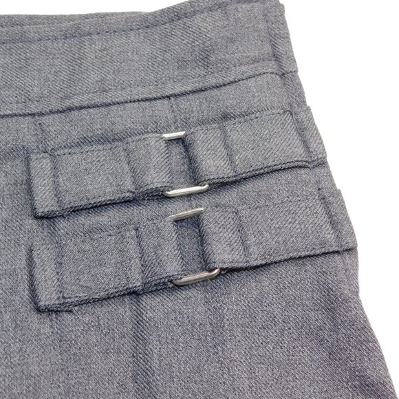 Girls 3T French Toast Grey Pleated Skort /  Kilt Adjustable waist - Picture 5 of 6